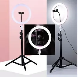 2M Adjustable LED Ring Light with Tripod Stand | Dimmable Selfie & Video Light for Phone & Camera
