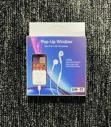 DM-17 Pop-Up Window Earphones
