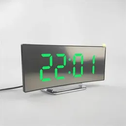LED Alarm Clock Mirror