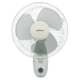 Havells Platina 400mm High-Speed Wall Fan – White, Oscillating, Corded