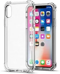 Clear Transparent Shockproof Case for iPhone X / Xs – Ultra Thin Silicone Gel | Crystal Clear TPU Cover