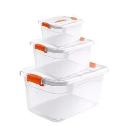 Stackable transparent storage box phoenix 5L 10L 20L 30L 45L 65L high quality