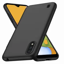 2 MM Silicone Anti Fungal Camera protection Slimfit Case Back cover for SAMSUNG A01/M01