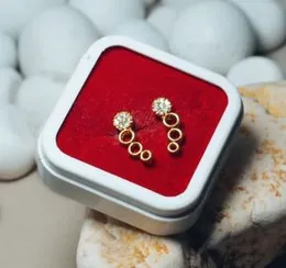 Fashion Girls Gold Plated Earrings Jewelry Accessory