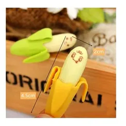 03pcs Banana Erasers Rubber for Pencil Erasing Funny Cute Stationery Novelty Eraser Office School Student Supplies.