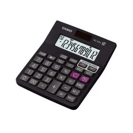 Casio MJ12DA 12-Digit Desktop Calculator – Solar & Battery Powered