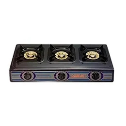 3 burner gas cooker auto ignition gas stove