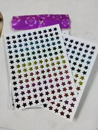 Large Star Sticker Sheet 1nos