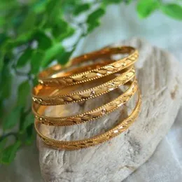 gold plated bangle.