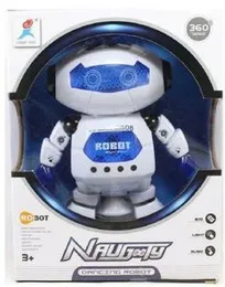 Naughty Dancing Robot with Swinging Arms, 3D Light and Sound for Kids, Can be an Attractive & Excellent Gift