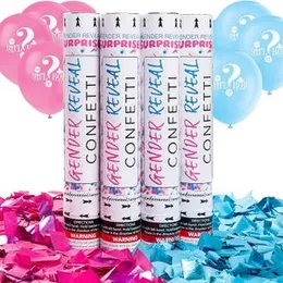 Gender Reveal Popper Boy OR Girl Party Popper
