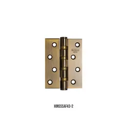 SAFECO SS HINGES 4 x 3 x 3MM 4BB #304 BRASS