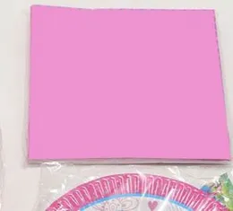 Peppa pig theme paper plate 10 paper cup 10 and Paper Serviette 10 Set