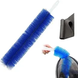 Fan Dust Removal Brush Flexible Cleaning Brush for Electric Fan Sofa and Windows Long Handle and Soft Bristles Cleaning