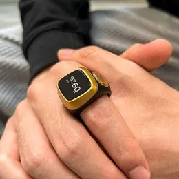 Smart Ring Zikr Counter Digital Tasbeeh Tasbih Finger Counter 5 Prayer Time Reminder
