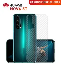Carbon Fibre back sticker For Huawei Nova 5T