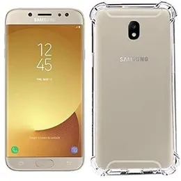 Thickballoon Shockproof Transparent Back Cover for Samsung J7 Core