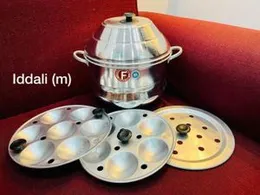 Idly Set Medium – Stainless Steel | Multi-Tier Steamer | Durable & Efficient