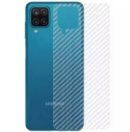 Carbon Fibre Back Sticker for Samsung Galaxy A12 / M12 – Slim Fit | Anti-Scratch & Stylish Wrap