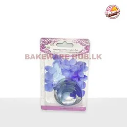 Hydrangea Petal Cutters – Set of 3 | Stainless Steel Floral Fondant Tools | CW3-007H