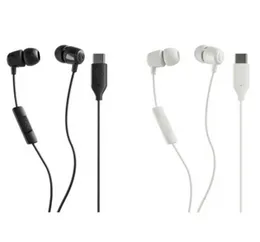 Skullcandy Jib USB-C Wired Earphones – High-Quality Sound Earbuds with Built-In Microphone