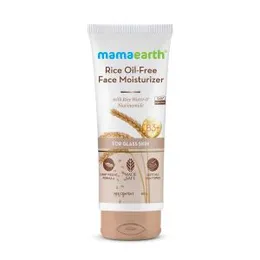 Mamaearth Rice Oil-Free Face Moisturizer for Oily Skin, With Rice Water & Niacinamide for Glass Skin Mamaearth Rice Oil-Free Face Moisturizer for Oily
