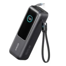 Anker 25000mAh 165W Power Bank Built-in & Retractable Cables – A1695H11