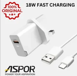 Aspor A822 QC3.0 18W Fast Charger