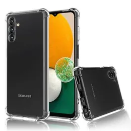 Thickballoon Shockproof Transparent Back Cover for Samsung A04