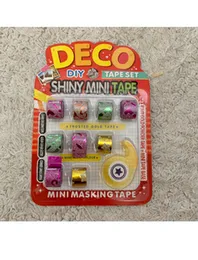 10  Pcs/Set Adhesive Tape Lovely mini glitter Washi Tape Set DIY Decoration Sticker Label Masking Tape