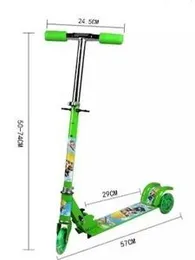 Kids Kick Scooter Kickboard Kick Scooter For Kids 3 Wheel Scooter Led Light Up Wheels Adjustable Height Toddler Scooter 805 |.