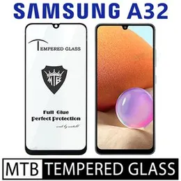 Samsung Galaxy A32 Branded MTB High Quality Screen Protector Full Glue 9D MTB tempered Glass for Samsung Galaxy A32