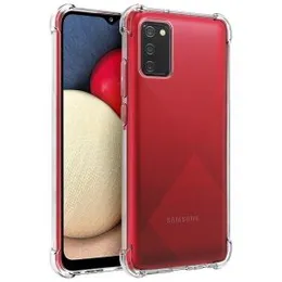 Galaxy M02s Shockproof Case - Shockproof Transparent Case