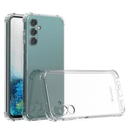 Samsung A34 5G Transparent Shockproof ThickBallon Bumper Case - Clear TPU Bumper Case For Samsung A34 5G Back Cover Premium Quality Anti Shock Airbag