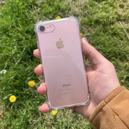 Shock Proof Thick Transperent Soft Back Cover For Iphone 7