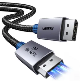 UGREEN 1 Meter 16K DisplayPort Cable Male to Male Aluminum Alloy Shell –DP131 - 55567
