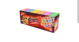 Hilal Choco 4 Crunchy Chocolate Beans – Box of 10 Long Sheets | Crunchy Chocolate Treat