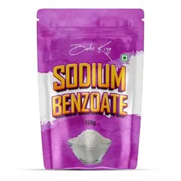 BAKE KING Sodium Benzoate 100gm | Food Grade | Food Preservative