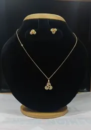 Daily Wear Golden Locket Set pendant chain with premium stone earrings