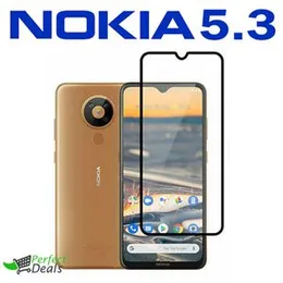 Nokia 5.3 Screen Protector Full Glue 9D MTB tempered Glass Full Cover New 2020 Protection Screen Guard for Nokia 5.3