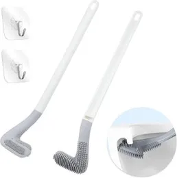 Silicone Golf Toilet Brushes with Holder Set Toilet Cleaning Brush Soft Bristles Bathroom Accessories Cleaning Tools
