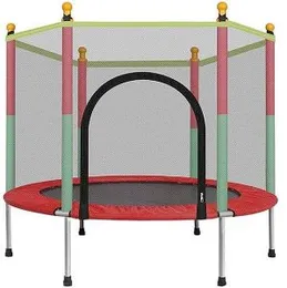 Kids Trampoline with Safety Enclosure Net (465)