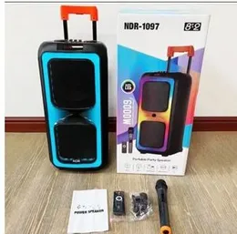 NDR 1097 8"×2 Bluetooth Speaker