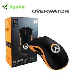 Razer Overwatch DeathAdder Elite Gaming Mouse True 16,000 DPI 5G Optical Sensor Ergonomic Design with Razer Mechanical Switches