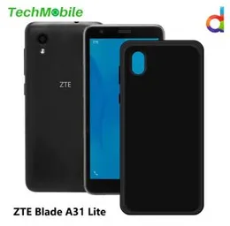 ZTE A31 Lite Soft Black Matte Back cover for ZTE A31 Lite