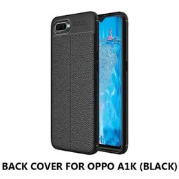 Oppo A1K Slim fit Matte Tpu Soft Case Rubber Back Cover for Oppo A1K