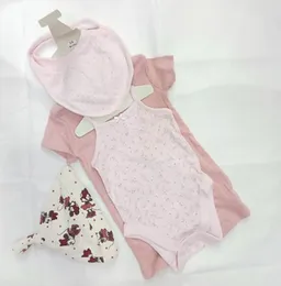 Dusty Pink Baby 4-in-1 Suit Set