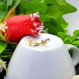 Gold Plated Starfish Earring For Women.