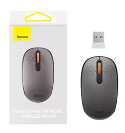 Baseus F01B Tri-Mode Wireless Mouse – Bluetooth 5.3, 2.4GHz & Wired Connection