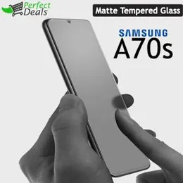 A70s Stylish Full Cover Matte Texture MTB tempered Glass Protector Frosted Glass for Samsung Galaxy A70s